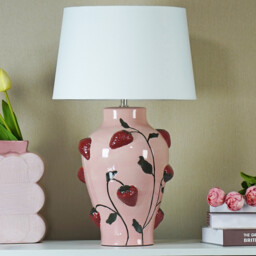 Strawberry Table Lamp Pink - thumbnail 3