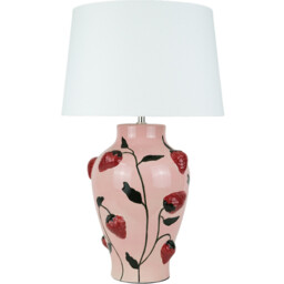 Strawberry Table Lamp Pink - thumbnail 1