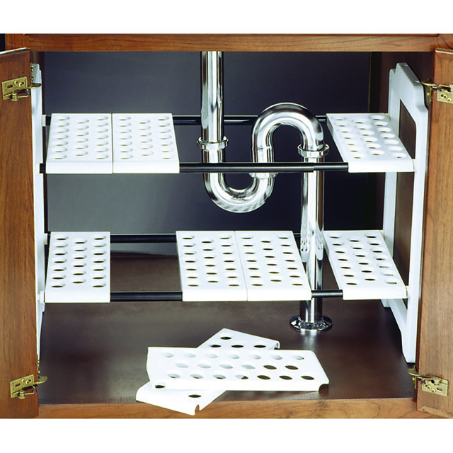 Addis White Under Sink Shelf Storage - image 1