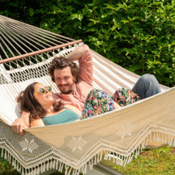 Amazonas Palacio Natura Premium Spreader Bar Cotton Garden Hammock Only XXL - thumbnail 4