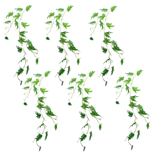 Leaf Philodendron Small Leaf Artificial Plant 100cm 6 Pack - image 1