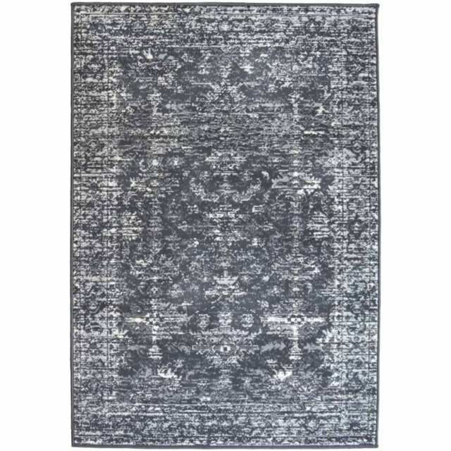 Traditional Style Rug Charcoal 160 x 230cm - image 1