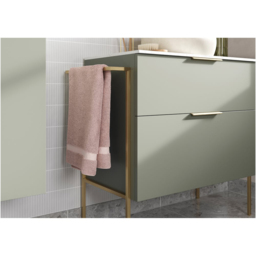 Bathstore Wharton Single Door Green Floor Standing Tall Unit 350mm - thumbnail 4