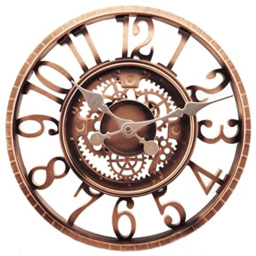 Marco Paul 12 Inch Bronze Arabic Open Face Clock