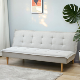 Layla Sofa Bed Light Grey - thumbnail 4