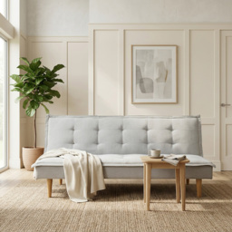 Layla Sofa Bed Light Grey - thumbnail 1