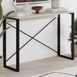 FWStyle Sandstone Modern Entryway Tall Console Table
