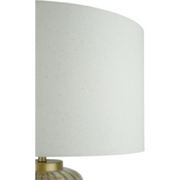 Miley Glass Table Lamp Amber - thumbnail 3