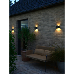 Nordlux Milda Kubi Black Outdoor Wall Light - thumbnail 2