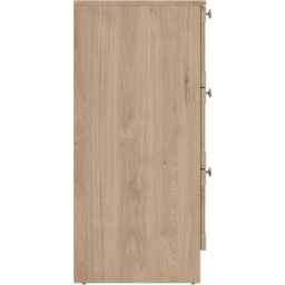 Florence Jackson Hickory 3 Drawer Chest of Drawers - thumbnail 3
