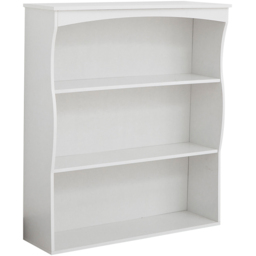 Home Source Polar White 3 Shelf Wall Mounted Storage Unit - thumbnail 2