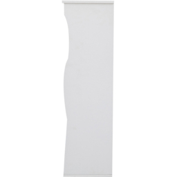Home Source Polar White 3 Shelf Wall Mounted Storage Unit - thumbnail 3