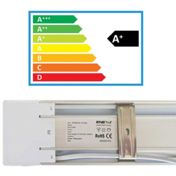 ENER-J 2 Pack 54W Prismatic LED Batten Fitting - thumbnail 4