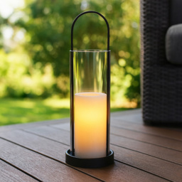 Lighting Collection IP44 Byron Solar Lantern Light - thumbnail 2