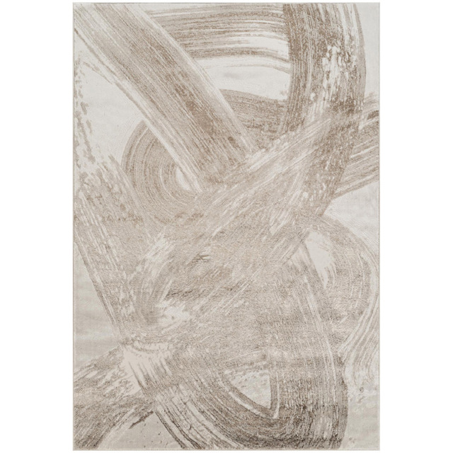 Desire Rugs Elysium Modern Abstract Metallic Sheen Expression Pearl Rug 160 x 230cm - image 1