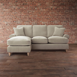 The Victoria 3 Seater Putty Left Hand Chaise Sofa - thumbnail 3