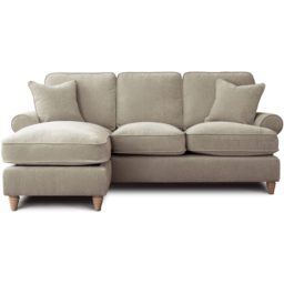 The Victoria 3 Seater Putty Left Hand Chaise Sofa - thumbnail 2