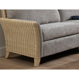 Desser Arlington 3 Seater Grey Fabric Sofa - thumbnail 4