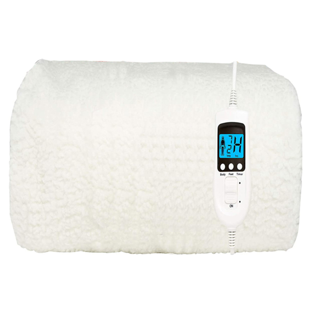Homefront Single Fleece Electric Blanket - image 1