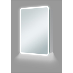 Bathstore Thea Single Door LED Mirror Bathroom Cabinet - thumbnail 2