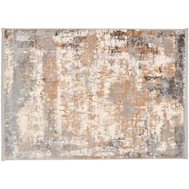 Origins Cosimo Blue and Grey Distressed Rug 120 x 160cm - image 1