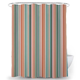 Homebase Bold Stripe Shower Curtain - thumbnail 1