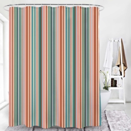 Homebase Bold Stripe Shower Curtain - thumbnail 2
