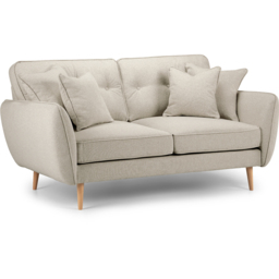 Opry Faro 2 Seater Button Back Linen Sofa - thumbnail 2