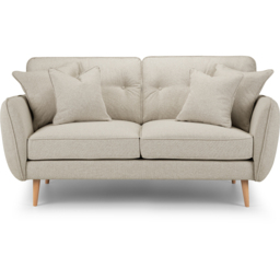 Opry Faro 2 Seater Button Back Linen Sofa - thumbnail 3