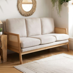 Birlea Ida 3 Seater Rattan Sofa - thumbnail 1