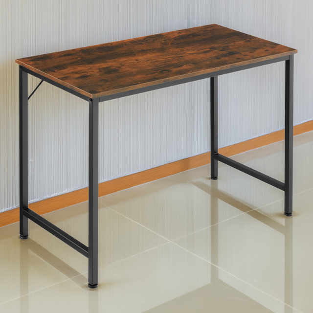 tectake Jenkins Dark Wood Office Desk - image 1