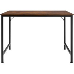 tectake Jenkins Dark Wood Office Desk - thumbnail 2
