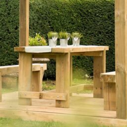 Forest Garden Refectory Table 1.8m - thumbnail 4
