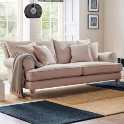 Eastwood Faro 2 Seater Medium Soft Pink Sofa
