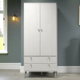 Core Products Augusta Curve 2 Door 2 Drawer Wardrobe - thumbnail 1