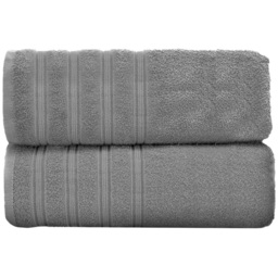 Velosso Hampi Cotton Silver Jumbo Sheet Set of 2