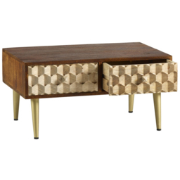 Brooklyn Cotati 2 Drawer Coffee Table - thumbnail 4