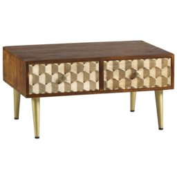 Brooklyn Cotati 2 Drawer Coffee Table - thumbnail 2