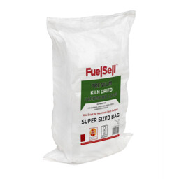 Fuelsell White Super Sized Kiln Dried Hardwood Log Bag 60L - thumbnail 2
