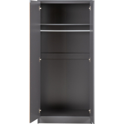 Seconique Malvern 2 Door Grey Wardrobe - thumbnail 4