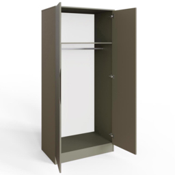 FWStyle Luno Green 2 Door Modern Wardrobe - thumbnail 3