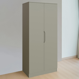 FWStyle Luno Green 2 Door Modern Wardrobe - thumbnail 1
