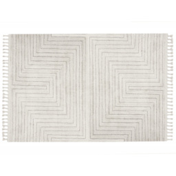 Esselle Home Arctic Maze Natural and Grey Rug 200 x 290cm - thumbnail 1