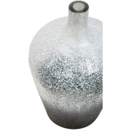 Ivyline Verre Atlantic Blue Frosted Stem Vase 30cm - thumbnail 2