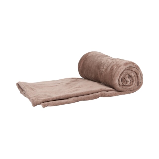 My Home Mocha XL Supersoft Throw 240 x 200cm - image 1