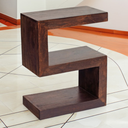 Brooklyn Nihash Toko S Shaped Dark Mango Display Unit - thumbnail 1
