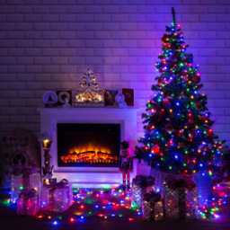 The Christmas Workshop 100 LED String Light Multicolour - thumbnail 4