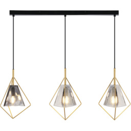 Parker Black and Gold Ceiling Light - thumbnail 3