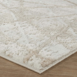 Desire Rugs Perla Beige Modern Abstract Linear Axis Design Rug 60 x 220cm - thumbnail 3