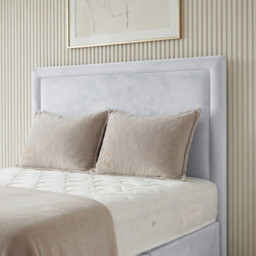 DS Living Velmont White Super King Size Plush Divan Bed - thumbnail 2
